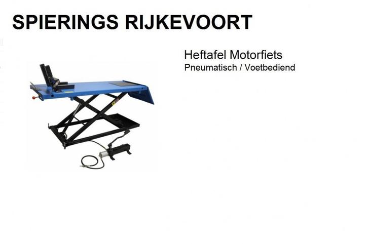 Heftafel motorfietsen Profi Motorhefbrug ELEK MOGELIJK, Doe-het-zelf en Verbouw, Gereedschap | Overige machines, Nieuw, Ophalen of Verzenden