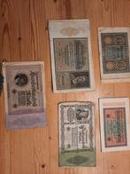 Duitse bankbiljetten 1922-1923, Postzegels en Munten, Duitsland, Ophalen of Verzenden