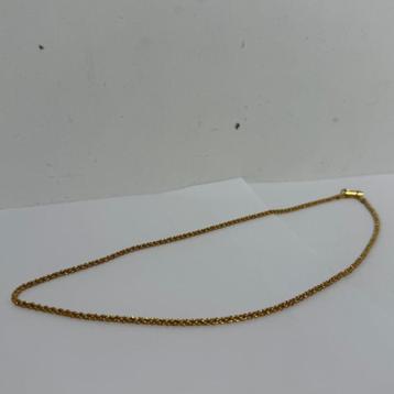 Swarovski Rope Ketting Goudkleurig 45cm. beschikbaar voor biedingen