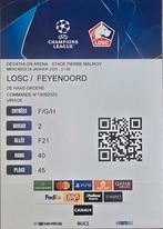 Verzamelkaartje OSC Lille - Feyenoord 29-01-2025, Tickets en Kaartjes, Sport | Voetbal, Eén persoon, Januari