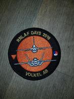 Luchtmacht Luchtmachtdagen Embleem Patch f16 f35 2018, Ophalen of Verzenden, Landmacht, Nederland, Embleem of Badge