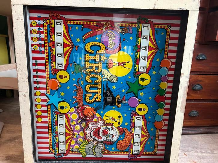 Bally Circus Flipperkast, Verzamelen, Automaten | Flipperkasten, Gebruikt, Elektronisch, Flipperkast, Bally, Ophalen