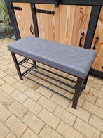 Schoenenrekje met zitkussen - 80x32x50 cm, Ophalen, Nieuw