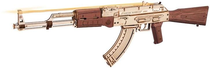 Robotime Automatic Rifle AK-47, Hobby en Vrije tijd, Knutselen, Nieuw, Ophalen of Verzenden