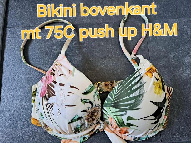 H&M Bikini Top 75C Push Up - Zo Goed Als Nieuw!, Kleding | Dames, Badmode en Zwemkleding, Zo goed als nieuw, Bikini, Overige kleuren