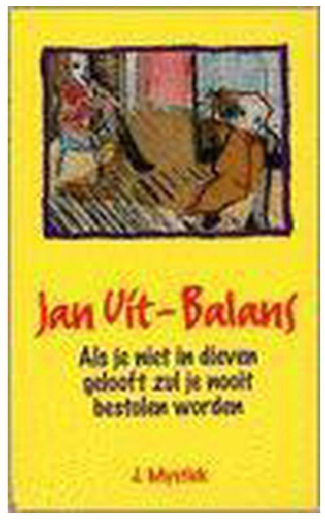 Jan Uit - Balans (J. Mystiek), Boeken, Literatuur, Zo goed als nieuw, Ophalen of Verzenden