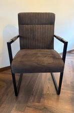 4 Antraciete Dantero Eetkamerstoelen-perfecte staat, Ophalen, Zo goed als nieuw, Vier, Modern