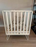 Childwood babybox – wit – met matras + boxkleed, Ophalen, Gebruikt, Rechthoekig, In hoogte verstelbaar