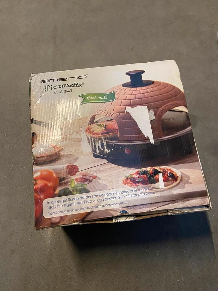 Pizzarette Emerio 4 persoons, Tuin en Terras, Pizzaovens, Zo goed als nieuw, Ophalen of Verzenden