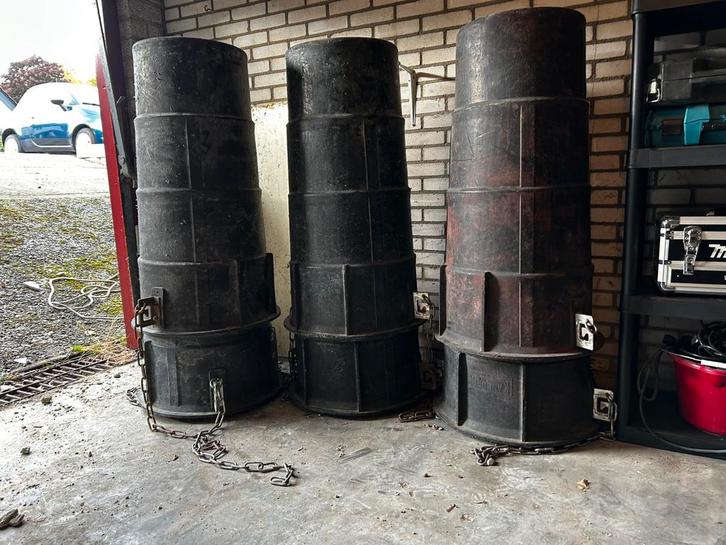 Zestal stortkokers voor afvoer puin, Doe-het-zelf en Verbouw, Overige Doe-het-zelf en Verbouw, Ophalen