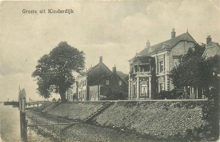 701381027 Kinderdijk, Verzamelen, Ansichtkaarten | Nederland, Zuid-Holland, Voor 1920, Verzenden