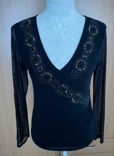 Monsoon top maat 36 NIEUW [v], Kleding | Dames, Tops, Nieuw, Maat 36 (S), Zwart, Lange mouw, Ophalen of Verzenden