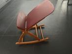 Vintage voetenbankje, Huis en Inrichting, Banken | Voetenbanken en Poefen, Ophalen, Overige materialen, Minder dan 50 cm, Vintage