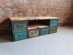Oude fabriekskisten |  Industrieel | Decoratie, Minder dan 50 cm, Gebruikt, Onbekend, Ophalen of Verzenden