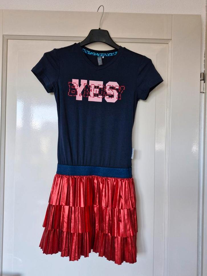 Jurk korte mouw B. Nosy maat 140, Kinderen en Baby's, Kinderkleding | Maat 140, Zo goed als nieuw, Meisje, Jurk of Rok, Ophalen of Verzenden