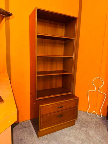 Vintage kast Formule Kempkes open kast boekenkast ladekast beschikbaar voor biedingen