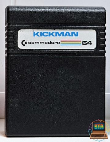 Commodore 64 Kickman Game Cartridge Werkend Getest beschikbaar voor biedingen