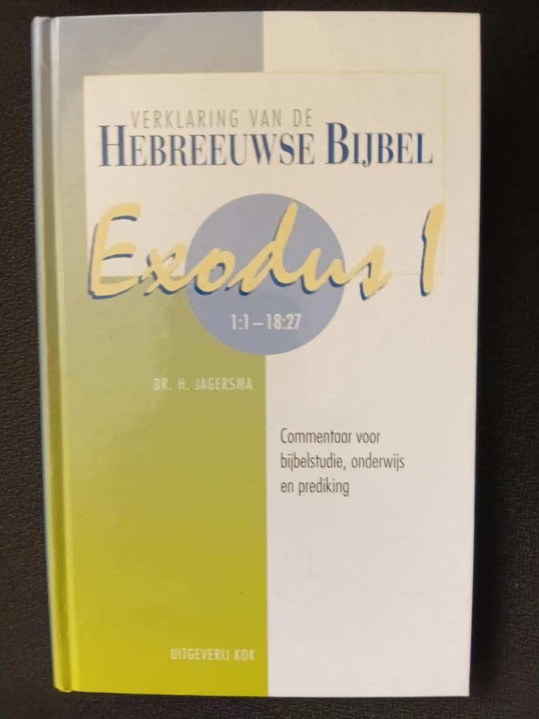 H. Jagersma - Exodus 1:1 - 18:27, Boeken, Ophalen of Verzenden, Zo goed als nieuw, H. Jagersma