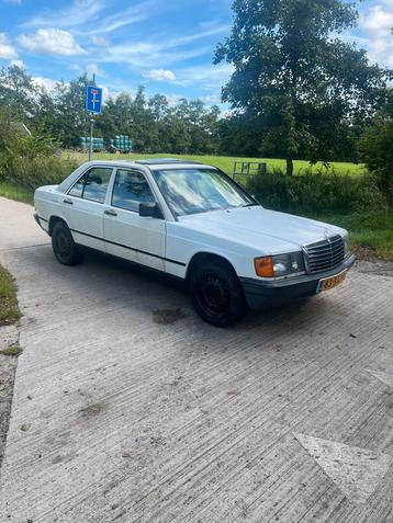 Mercedes-Benz Mercedes 190E 1985 Wit beschikbaar voor biedingen