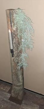 Oude Indiase zuil / pilaar - decoratief. 142 cm, Ophalen, Gebruikt