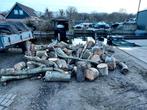 Ongekloofd essen en zilverpopulier, Tuin en Terras, Haardhout, Stammen, Ophalen, 6 m³ of meer