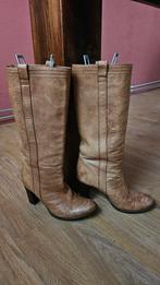 Manwood kalfsleren laarzen maat 41, Ophalen, Beige, Lage of Enkellaarzen, Manwood