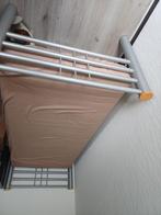 Instelbare bed, Huis en Inrichting, Slaapkamer | Bedden, Grijs, 90 cm, Eenpersoons, Metaal