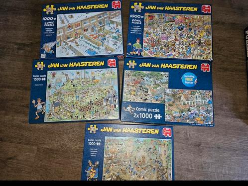 Diverse Jan van Haasteren puzzels, Hobby en Vrije tijd, Denksport en Puzzels, Zo goed als nieuw, Ophalen of Verzenden