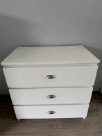 Witte ladekast, Ophalen, Gebruikt, 50 tot 100 cm, 3 of 4 laden