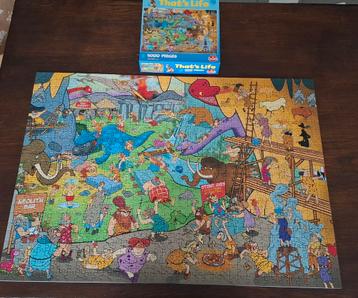 That's Life Goliath Legpuzzel prehistorie - 1000 stukjes beschikbaar voor biedingen