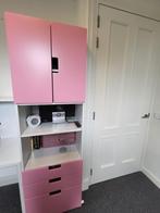 Mooie Stuva Ikea kast met roze deuren en fronten, Kinderen en Baby's, Kinderkamer | Commodes en Kasten, Ophalen, 50 tot 70 cm