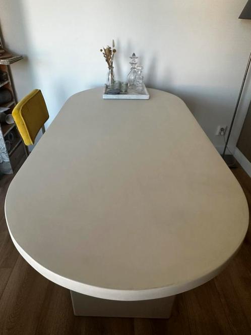 Beton cire tafel eettafel NIEUW, Huis en Inrichting, Tafels | Eettafels, Nieuw, 50 tot 100 cm, Rond, Ophalen