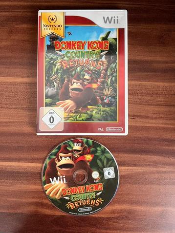 Nintendo Wii Donkey Kong Country Returns Game beschikbaar voor biedingen
