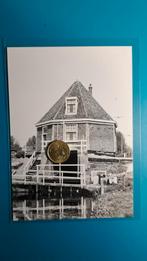 Foto Amsterdam molen Duivendrechtsekade 1977, Verzamelen, Ansichtkaarten | Nederland, Ophalen of Verzenden, 1960 tot 1980, Ongelopen