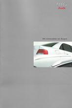 Audi Limousine en Avant 2000 folder, Ophalen of Verzenden, Zo goed als nieuw, Audi