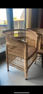 Prachtige Malawi stoel 3 stuks, Huis en Inrichting, Stoelen, Ophalen of Verzenden, Vijf, Zes of meer stoelen