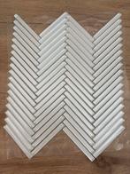 Glazen Visgraat Mozaïek Tegels - UNIEK!, Doe-het-zelf en Verbouw, Tegels, Ophalen, Overige materialen, Wandtegels, Nieuw