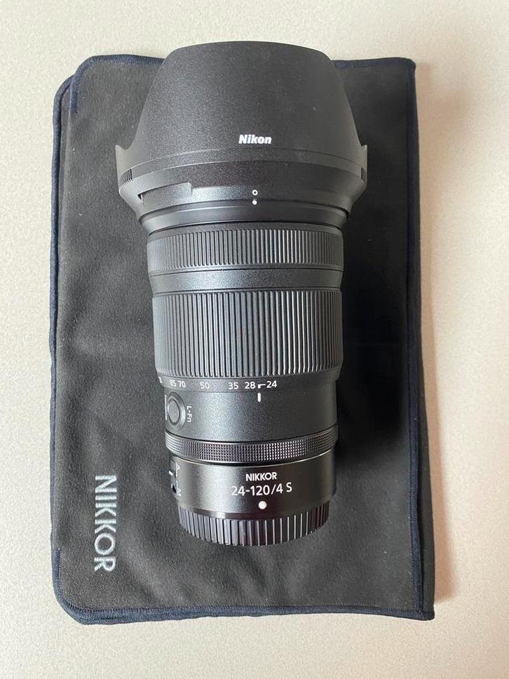 Nikon Z 24-120mm f/4 S, Audio, Tv en Foto, Fotografie | Lenzen en Objectieven, Zo goed als nieuw, Telelens, Ophalen