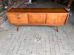 Low board lage kast teak vintage retro jaren 60 deur lade, Ophalen of Verzenden, Huis en Inrichting