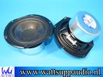 Peerless 830595 midwoofer 130mm ( 2x ) speakers, Audio, Tv en Foto, Luidsprekers, Gebruikt, ., Ophalen of Verzenden, Front, Rear of Stereo speakers