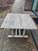 Teak & Garden HOTEL tuintafel 100 x 100, Ophalen, Gebruikt, Vierkant, Teakhout