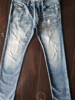 CLASSIC DIESEL SAFADO SLIM STRAIGHT DESTROY JEANS SIZE 33/34, Ophalen of Verzenden, Zo goed als nieuw, Blauw, W33 - W34 (confectie 48/50)