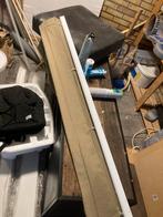 3 lichtdoorlatende vouwgordijnen - Verschillende lengtes, Ophalen, 200 cm of meer, Beige, 50 tot 100 cm