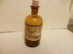 Oud Apothekers Flesje etiket Tinctura Valerianae 15cm hoog., Ophalen of Verzenden