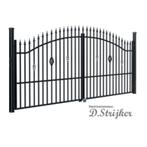 Sierpoort 'Bolton' in 4m en 5m compleet met palen etc., Tuin en Terras, Tuinhekken en Hekwerk, Met poort, Nieuw, Ophalen of Verzenden