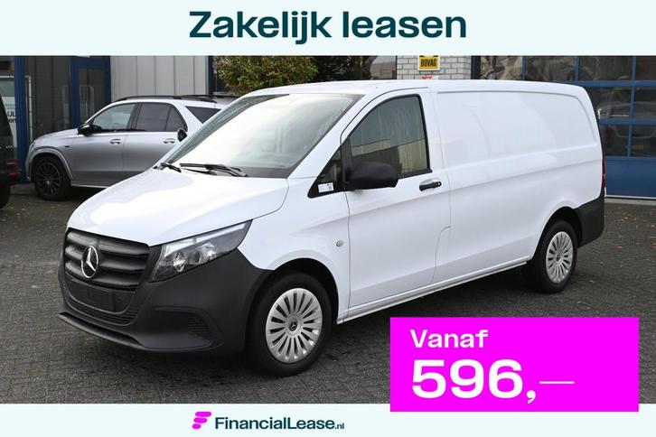 Mercedes-Benz Vito 116 CDI L2 Pro 2500 kg trekhaak, Achterde, Auto's, Bestelauto's, Bedrijf, Lease, Financial lease, ABS, Achteruitrijcamera