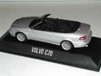 Minichamps . Volvo . C70 cabrio zilvergrijs metallic 1:43 ., Hobby en Vrije tijd, Modelauto's | 1:43, Ophalen of Verzenden, Nieuw