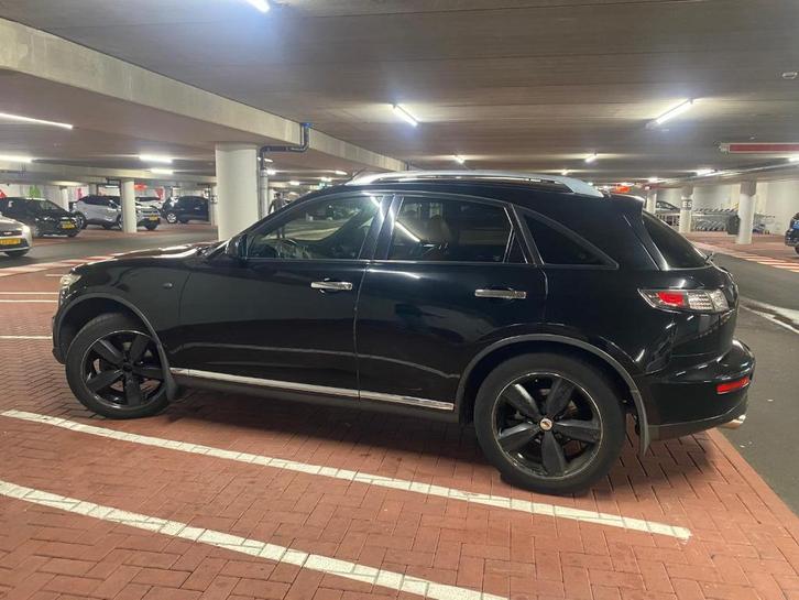 te koop Infiniti FX35 lpg 2008, Auto's, Infiniti, Bedrijf, FX-serie, LPG, Automaat, Zwart, Bruin, Leder, Ophalen