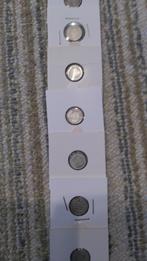 -zilveren 25 cents munten, Postzegels en Munten, Munten | Nederland, Zilver, Koningin Wilhelmina, Ophalen of Verzenden, Losse munt