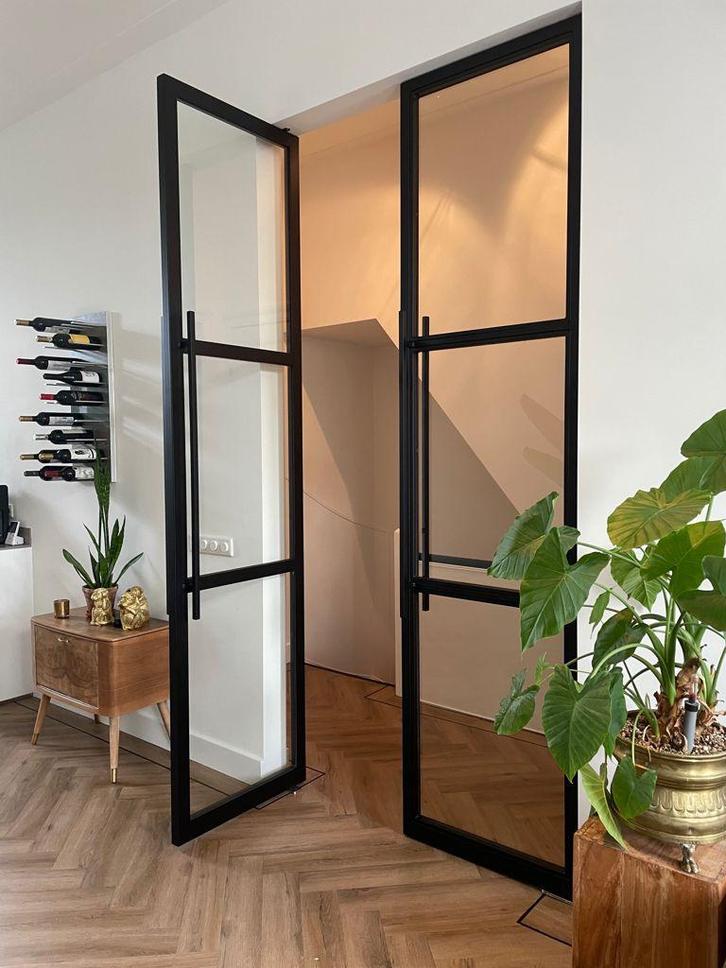 Echte Stalen Maatwerk Ramen,Kozijnen,Deuren Geisoleerd prof., Doe-het-zelf en Verbouw, Glas en Ramen, Nieuw, 160 cm of meer, Dubbelglas